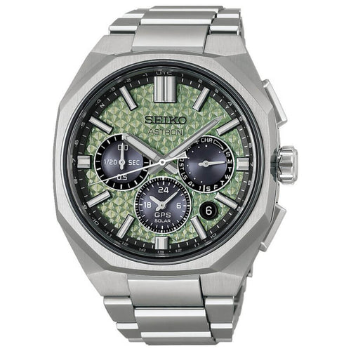 Seiko Astron GPS Solar Dual-Time Chronograph HAB005J1