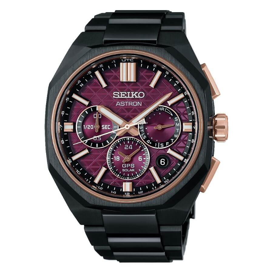 Seiko Astron GPS Solar Dual-Time Chronograph HAB010J1