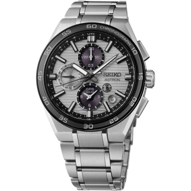 Seiko Astron Premium GPS Solar Dual Time Chronograph SSH177J1