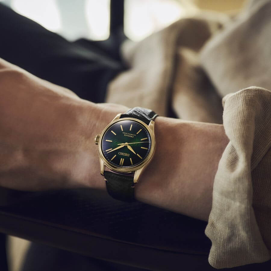 Seiko Presage Classic Series 38 mm TRADMAN’S BONSAI HCC009J1
