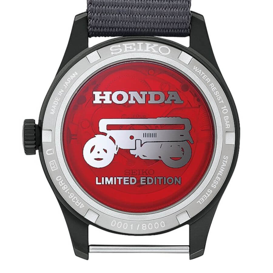 Seiko 5 Sports x Honda MOTOCOMPO Rannekello HDB010K1