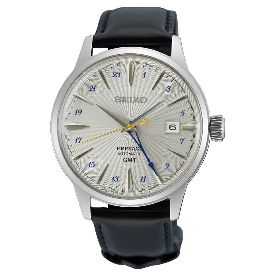 Seiko Presage Cocktail Time GMT Rannekello SSK049J1