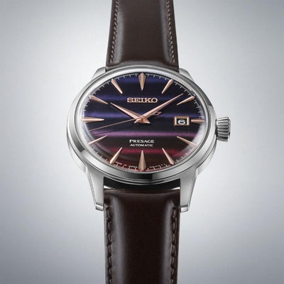 Seiko Presage Cocktail Time Purple Sunset SRPK75J1 Limited Edition