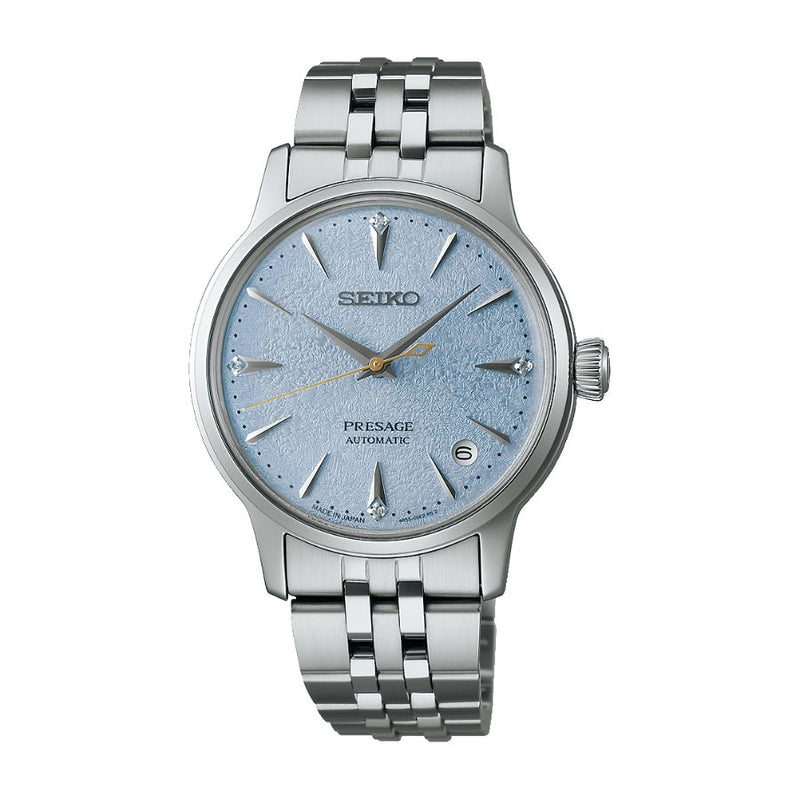 Seiko Presage Frozen Skydiving Diamond Cocktail Time SRPL61J1