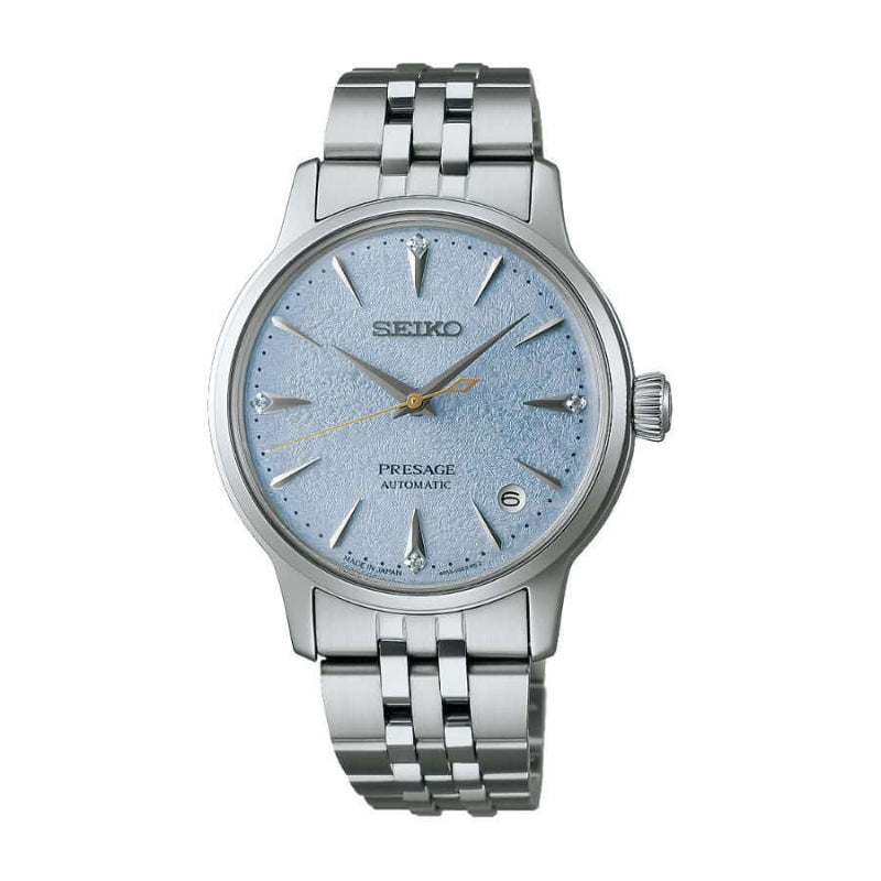 Seiko Presage Frozen Skydiving Diamond Cocktail Time SRPL61J