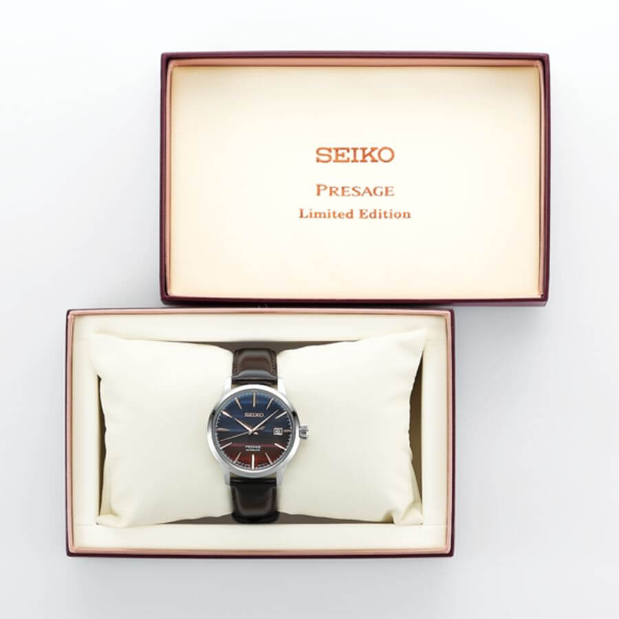 Seiko Presage Cocktail Time Purple Sunset SRPK75J1 Limited Edition