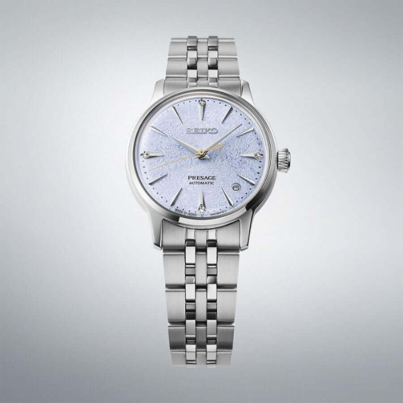 Seiko Presage Frozen Skydiving Diamond Cocktail Time SRPL61J