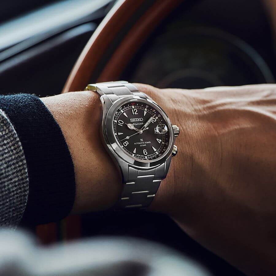Seiko Prospex Land Alpinist Rannekello SPB505J1