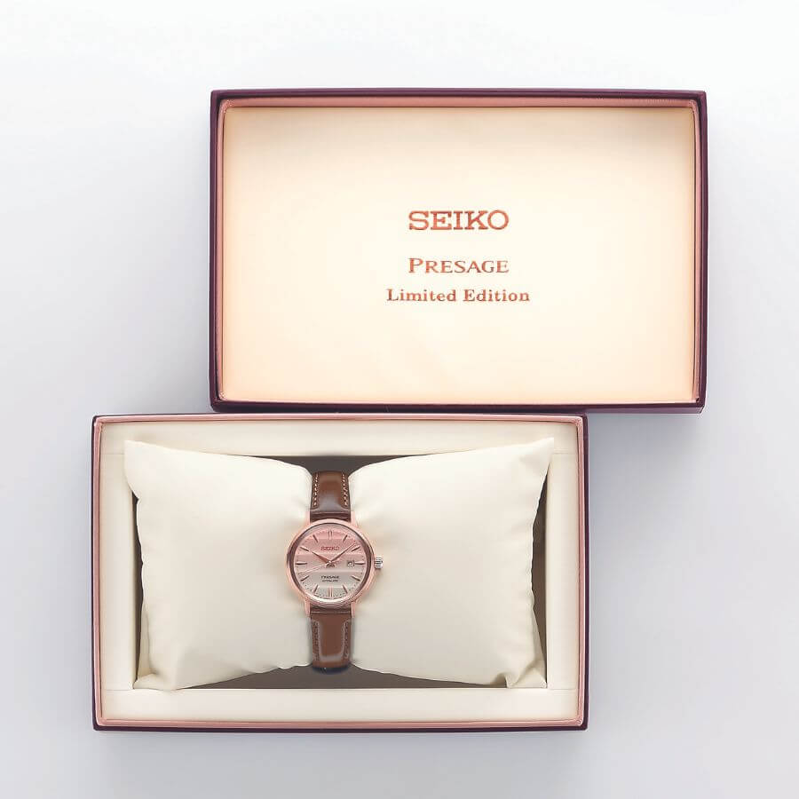 Seiko Presage Cocktail Time Pinky Twilight SRE014J1 Limited Edition