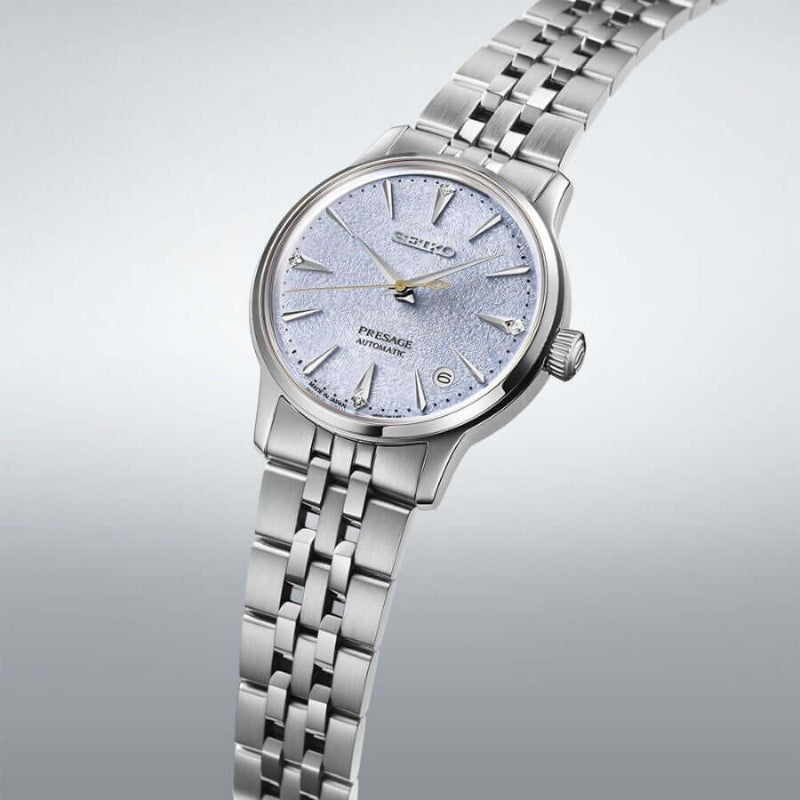 Seiko Presage Frozen Skydiving Diamond Cocktail Time SRPL61J