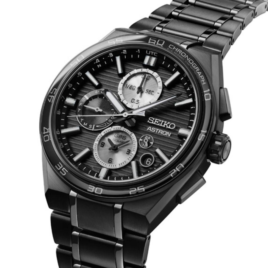 Seiko Astron Premium GPS Solar Dual Time Chronograph SSH179J1