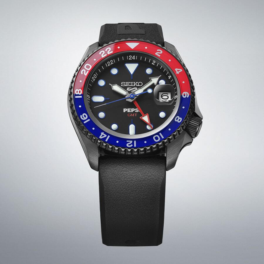 Seiko 5 Sports x Pepsi® SKX Series GMT SSK047K1