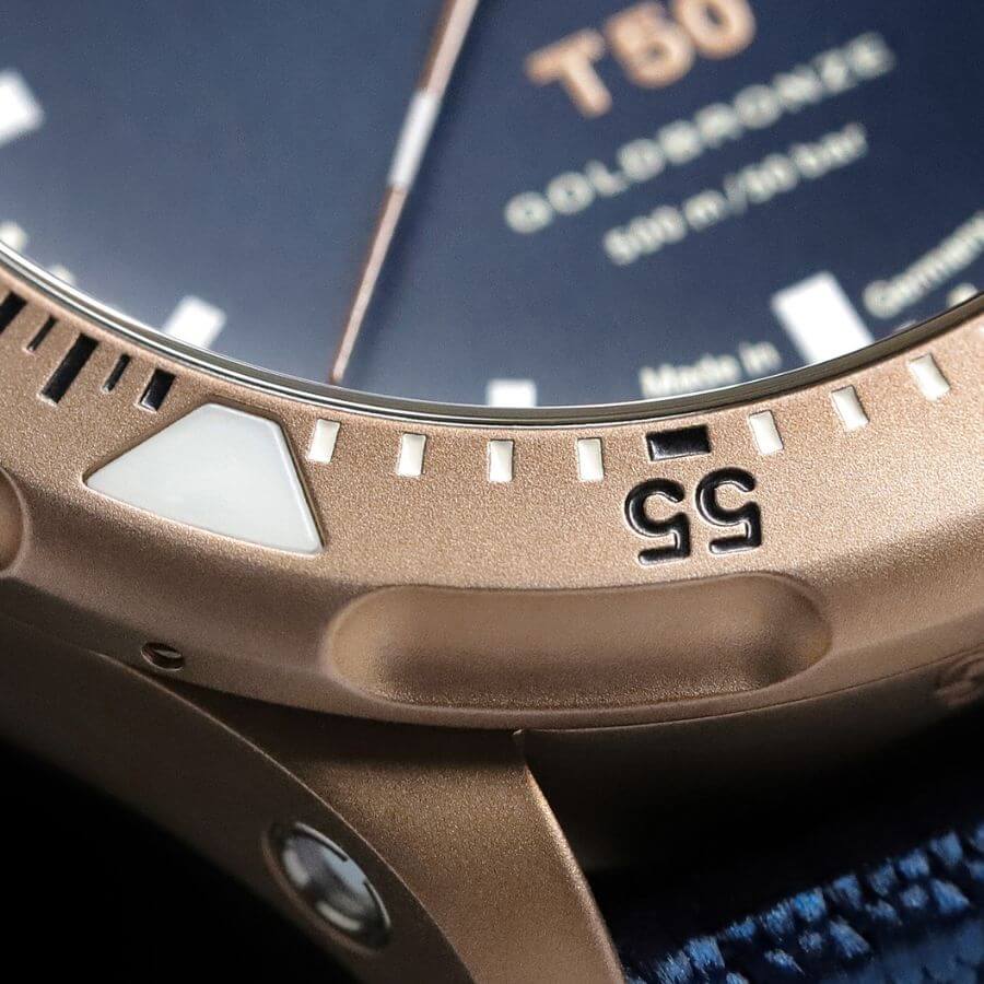 Sinn T50 Goldbronze B Sukelluskello 1052.010 Limited Edition