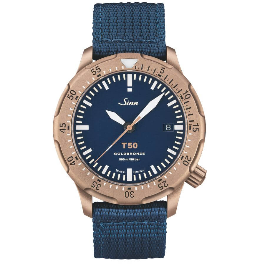 Sinn T50 Goldbronze B Sukelluskello 1052.010 Limited Edition