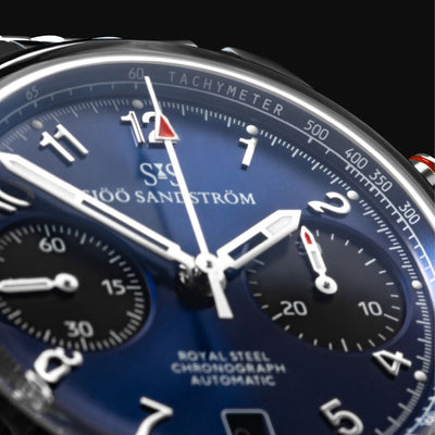 Sjöö Sandström Royal Steel Chronograph 021743
