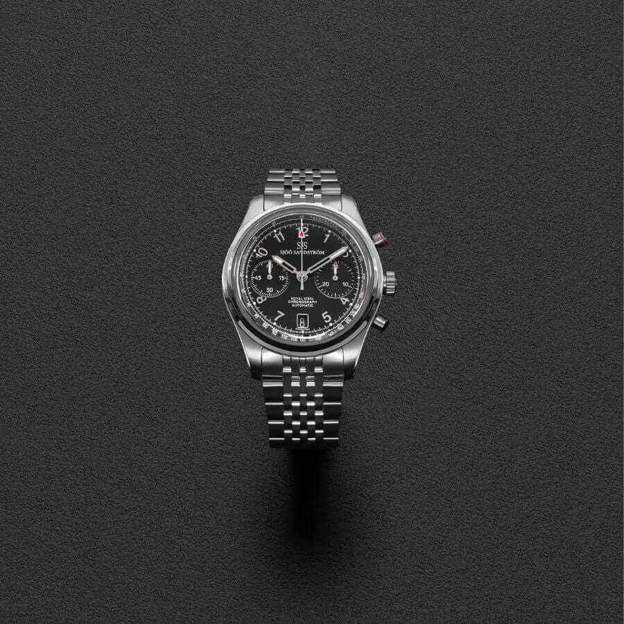Sjöö Sandström Royal Steel Chronograph 021521