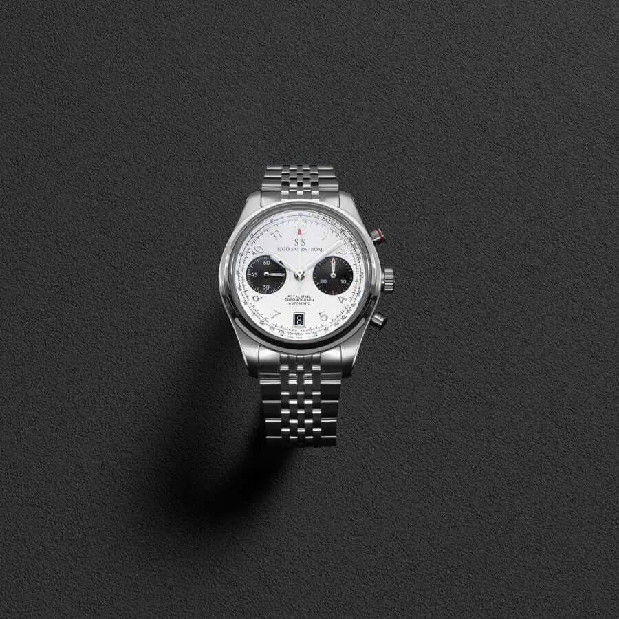 Sjöö Sandström Royal Steel Chronograph 021620