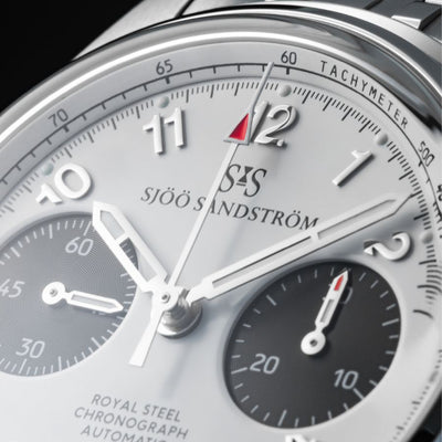 Sjöö Sandström Royal Steel Chronograph 021637