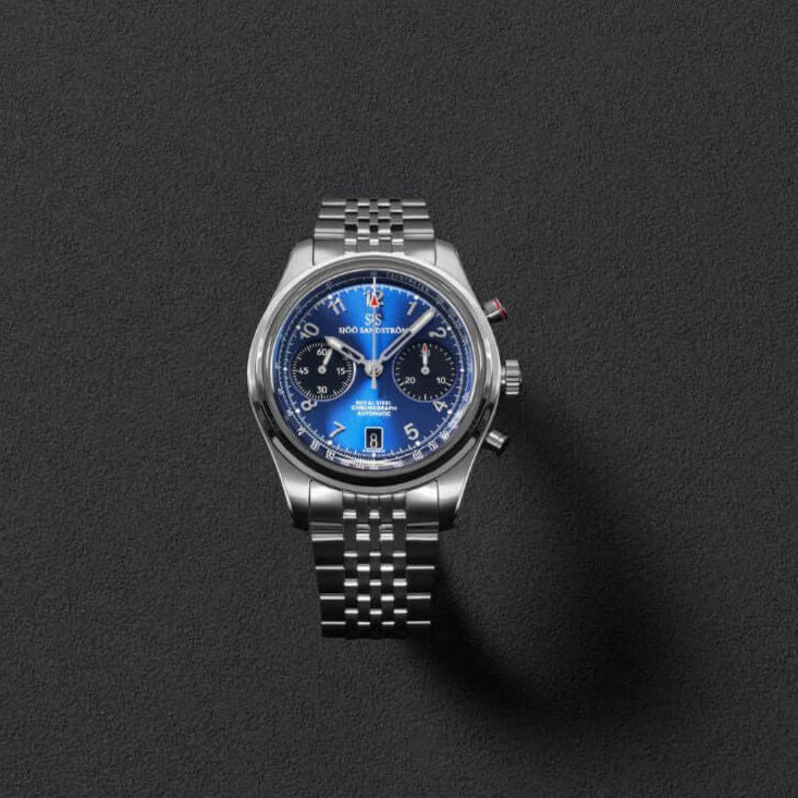 Sjöö Sandström Royal Steel Chronograph 021739