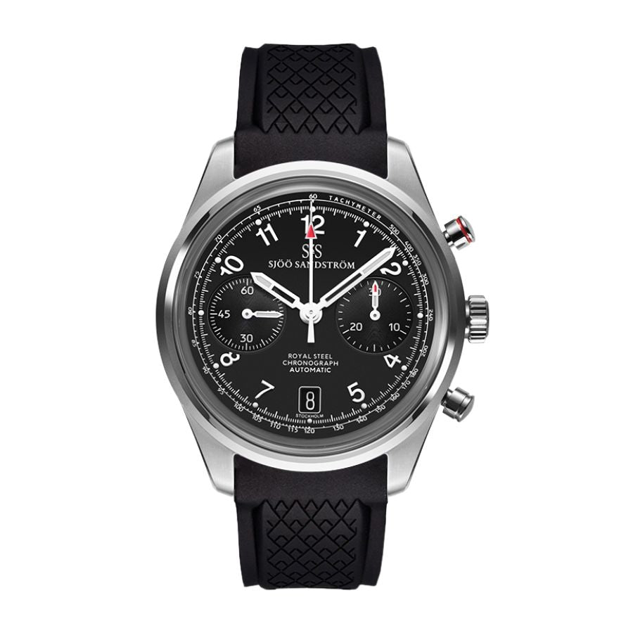 Sjöö Sandström Royal Steel Chronograph 021538