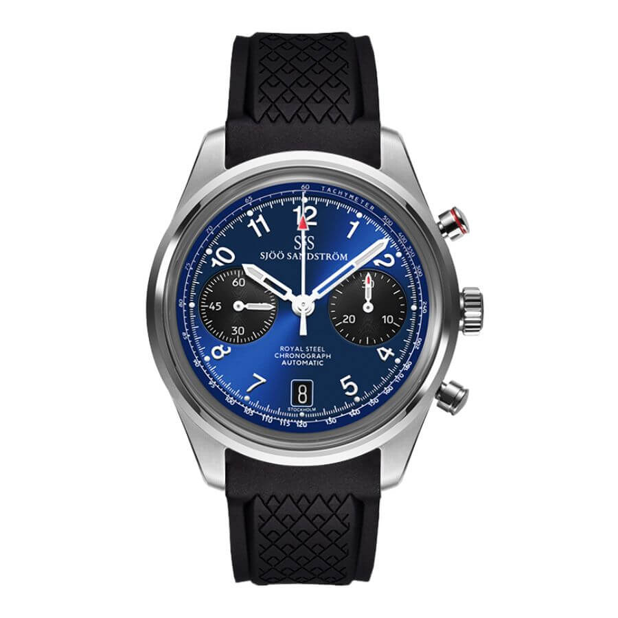 Sjöö Sandström Royal Steel Chronograph 021743