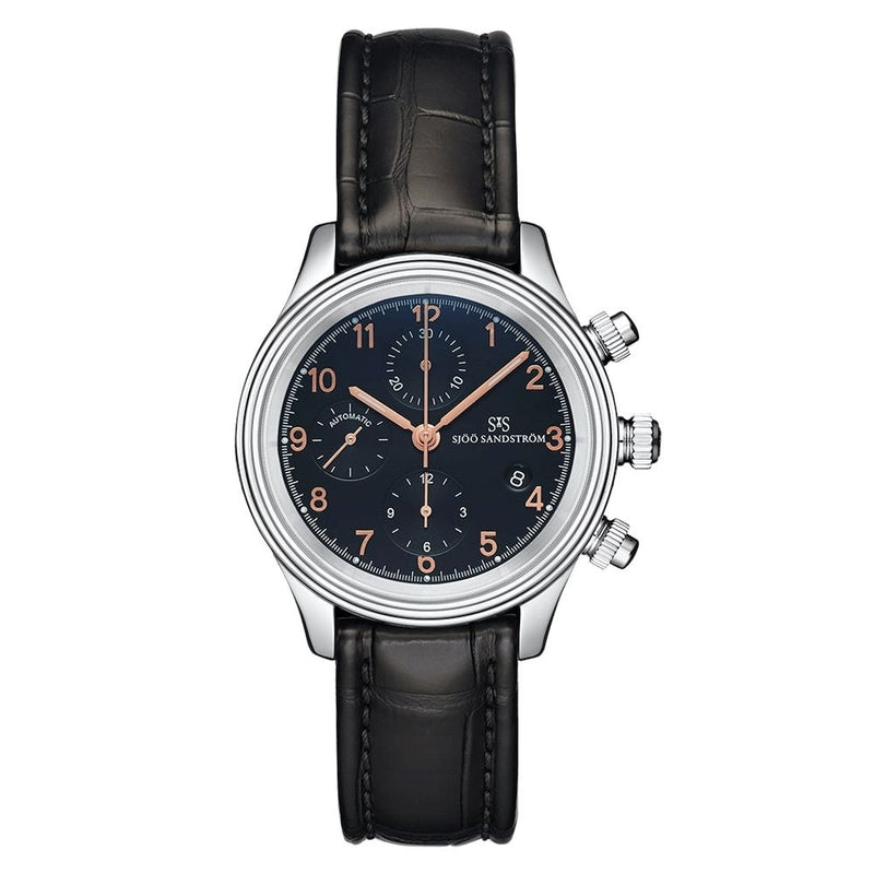 Sjöö Sandström Royal Steel Chronograph 42 mm 012833