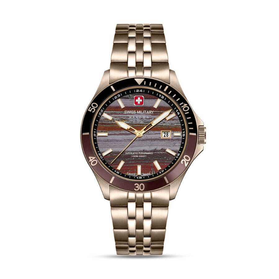 Swiss Military Hanowa Flagship Tiger Iron SMWGH0008310