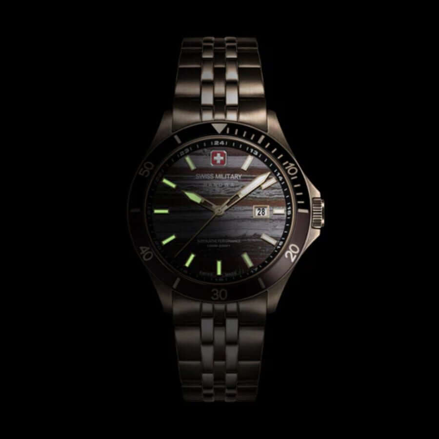 Swiss Military Hanowa Flagship Tiger Iron SMWGH0008310