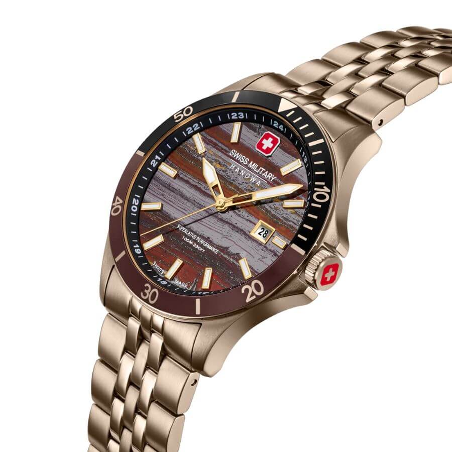 Swiss Military Hanowa Flagship Tiger Iron SMWGH0008310