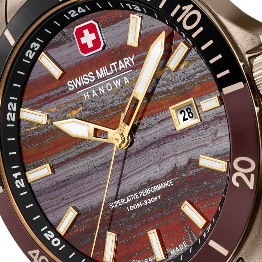 Swiss Military Hanowa Flagship Tiger Iron SMWGH0008310
