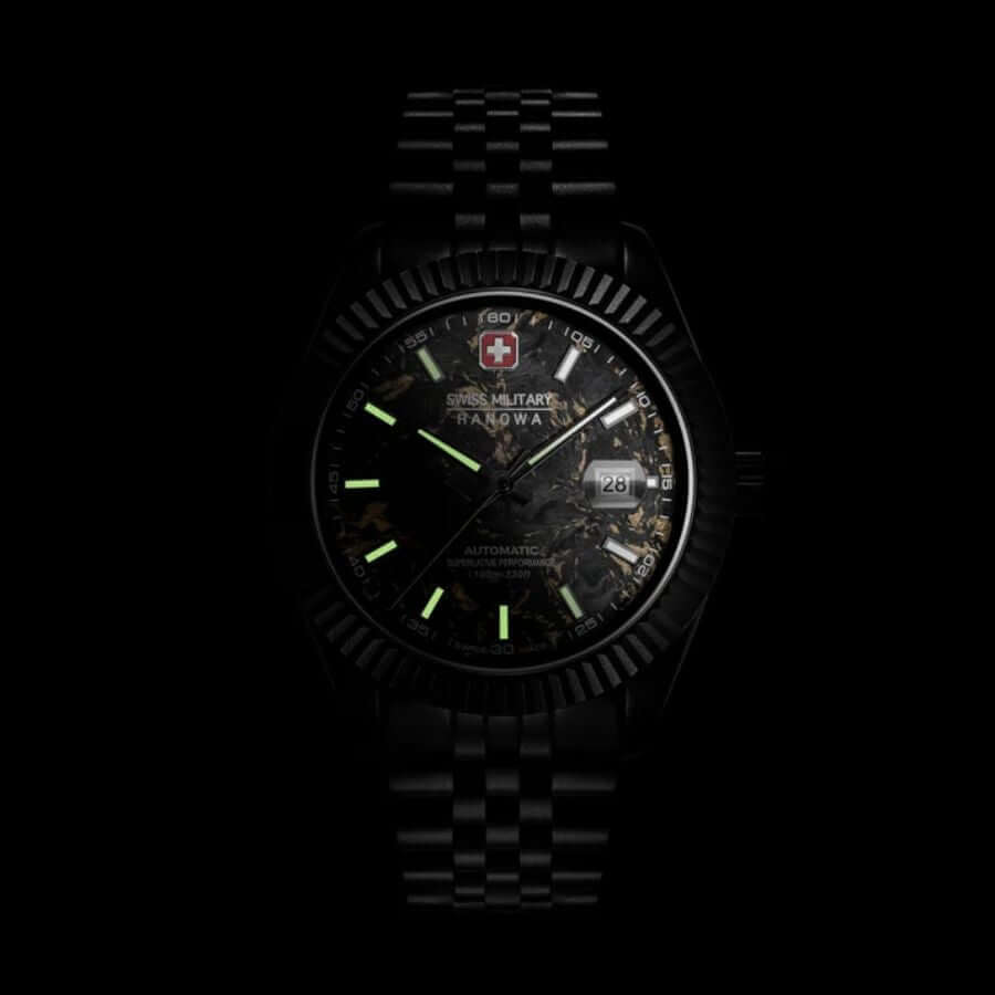 Swiss Military Hanowa Black Forged SMWGL0005531