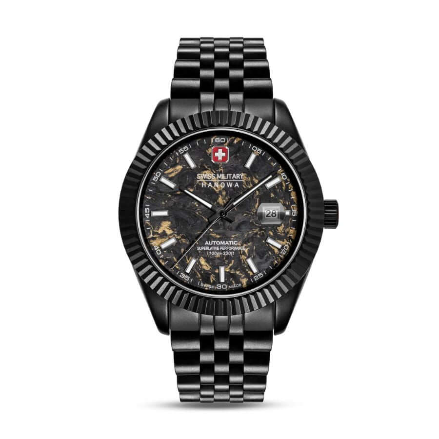 Swiss Military Hanowa Black Forged SMWGL0005531