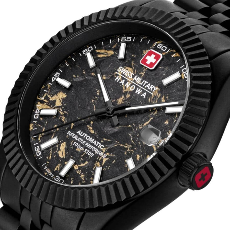 Swiss Military Hanowa Black Forged SMWGL0005531