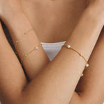 Thomas Sabo Pearls White Zirconia Rannekoru A2038-M01-14