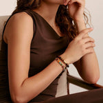 Thomas Sabo Tiger's Eye Rannekoru A2212-324-2-L17