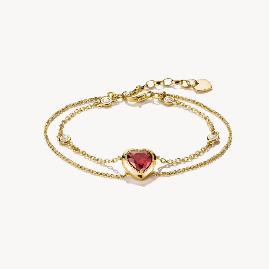 Thomas Sabo Red Heart Rannekoru A2222-414-10-L19V