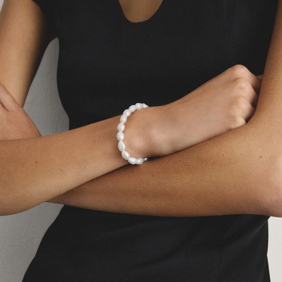 Thomas Sabo Bold Elegance Pearl Rannekoru A2235-082-14