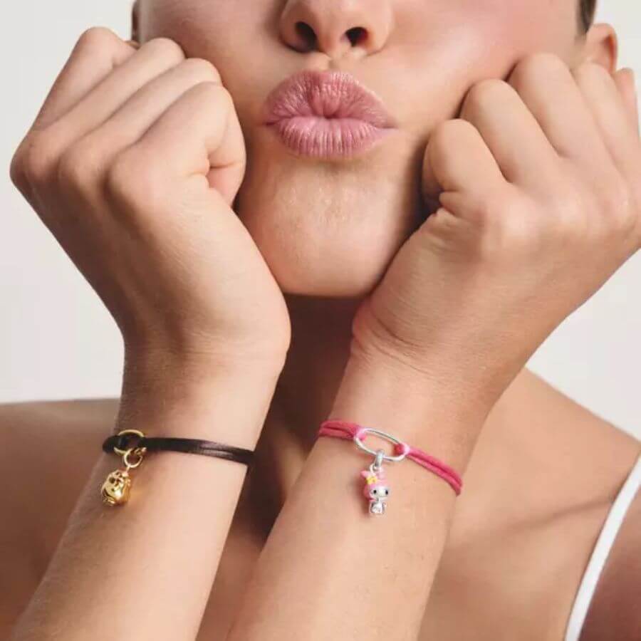 Thomas Sabo Tekstiili Connect Link Rannekoru C1210-S04-2