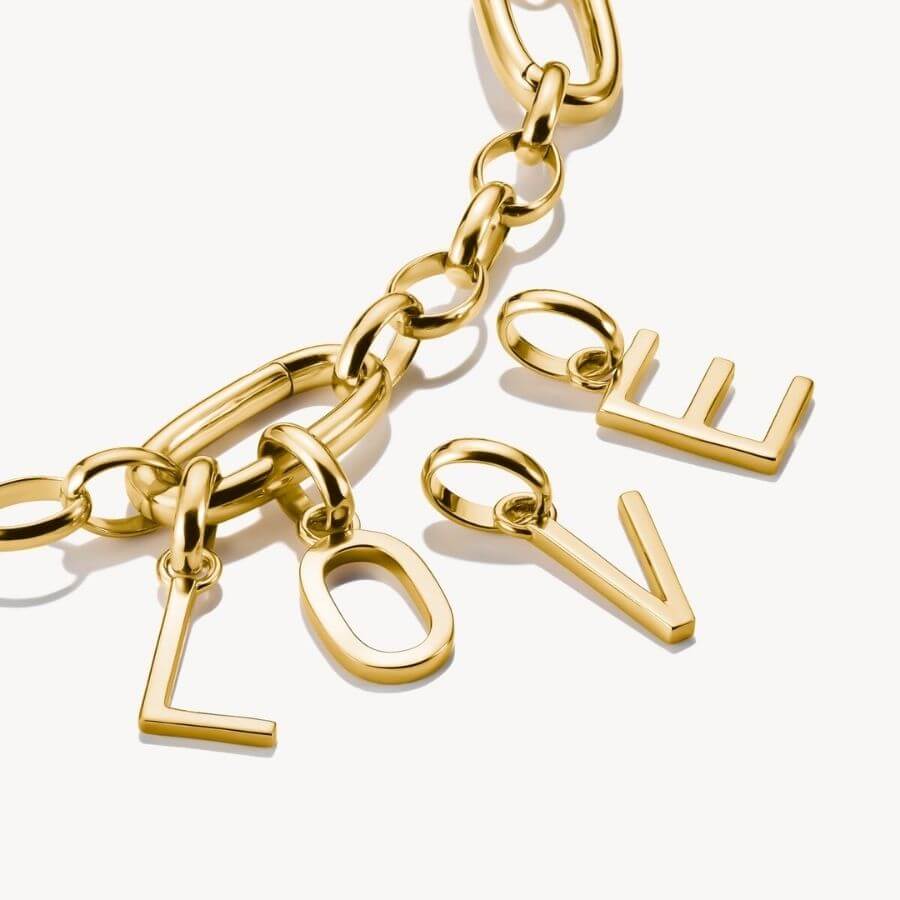 Thomas Sabo Charm Club V-kirjain Riipus CC1228-413-39