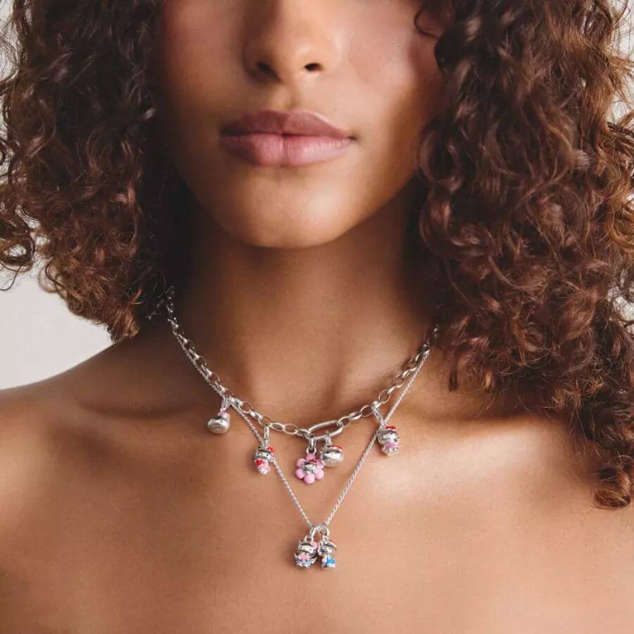 Thomas Sabo Hello Kitty Angel Heart Riipus CC1357-M06-7