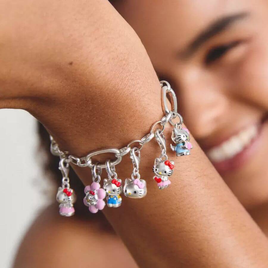Thomas Sabo Hello Kitty Angel Heart Riipus CC1357-M06-7