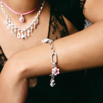 Thomas Sabo Hello Kitty Pink Flower Riipus CC1358-M06-9