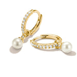 Thomas Sabo Pearl White Zirconia Korvakorut CR702-M01-14