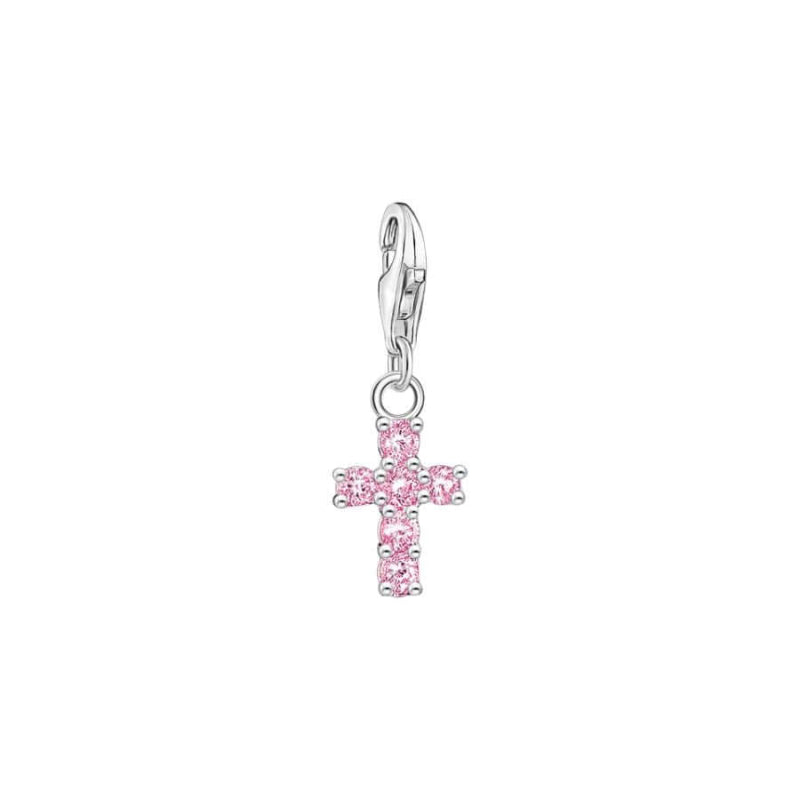 Thomas Sabo Charm Club Pink Cross Hela 2032-051-9
