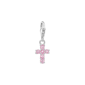 Thomas Sabo Charm Club Pink Cross Hela 2032-051-9