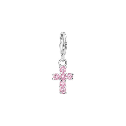 Thomas Sabo Charm Club Pink Cross Hela 2032-051-9