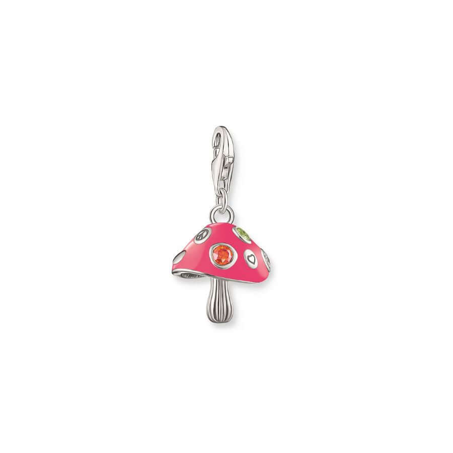 Thomas Sabo Charm Club Pinkki Sieni Hela 2211-845-7