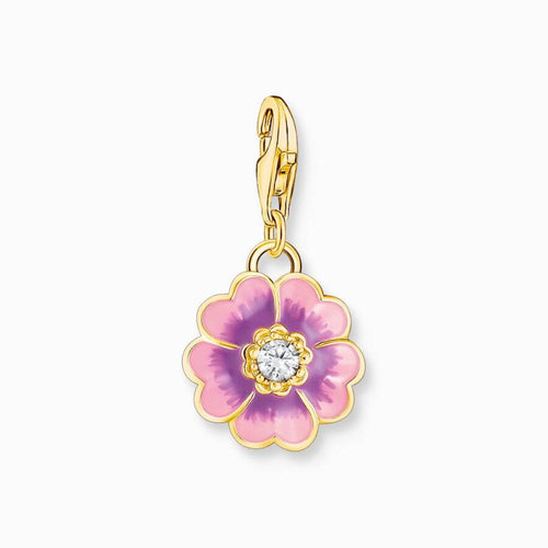 Thomas Sabo Charm Club Violetti Kukka Hela 2208-565-7