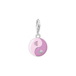 Thomas Sabo Charm pendant pink yin & yang hela 2000-041-7