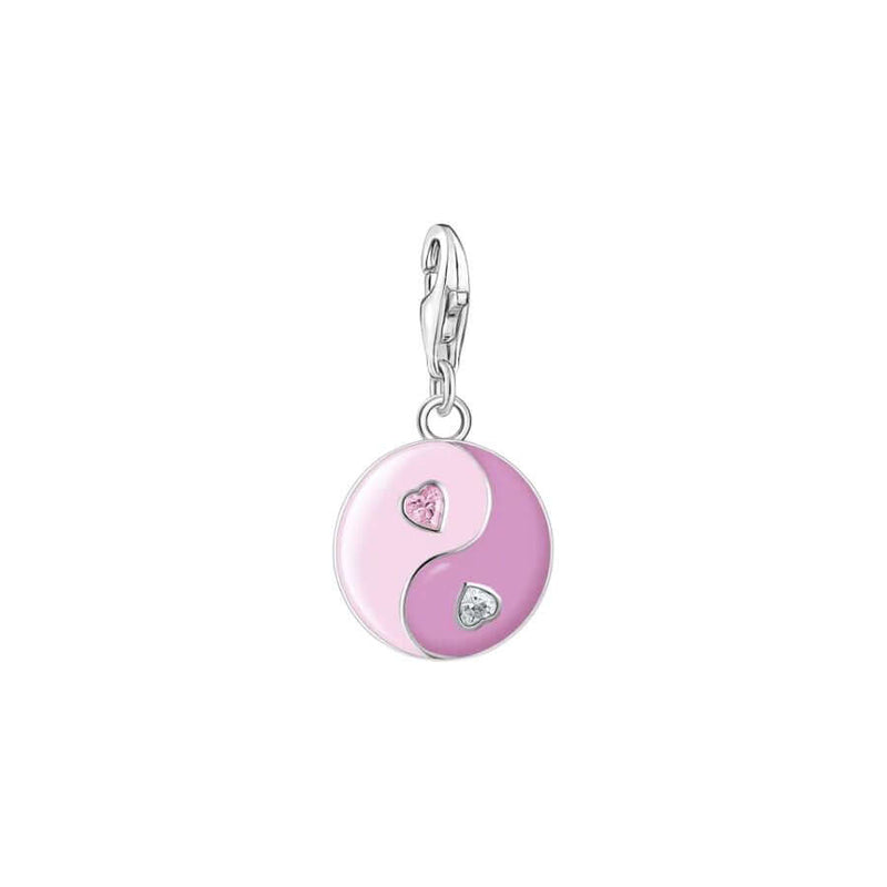 Thomas Sabo Charm pendant pink yin & yang hela 2000-041-7